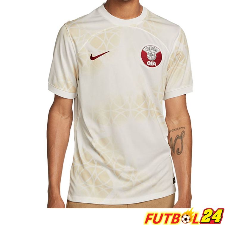 Camisetas De Futbol Qatar Segunda Blanco 22/23