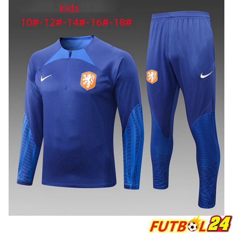 Chandal Futbol Países Bajos Niño Azul 22/23
