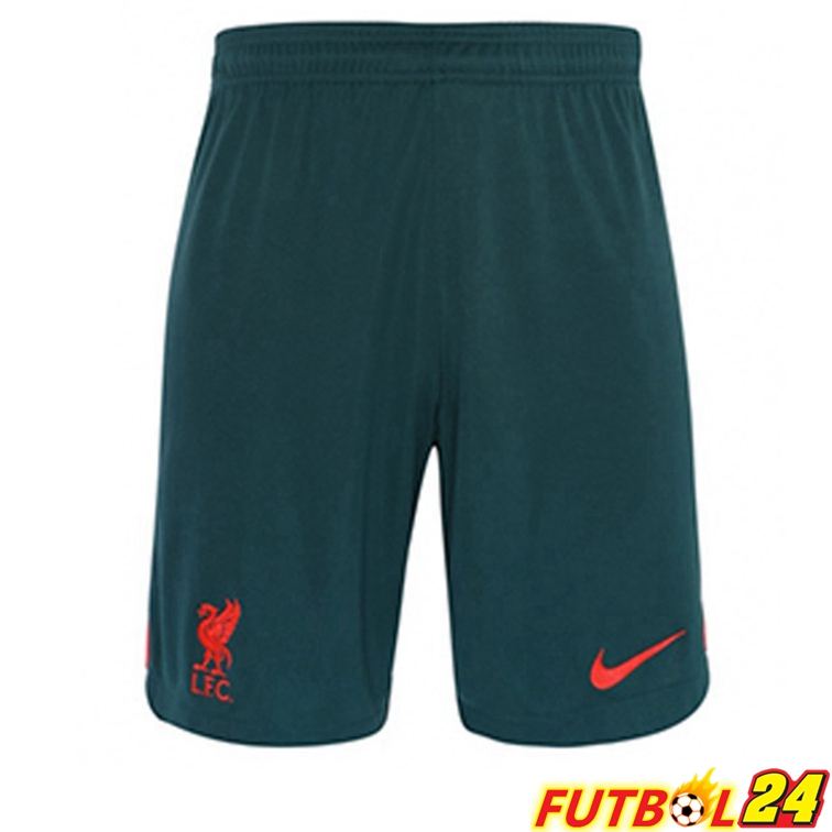 Cortos de Futbol FC Liverpool Tercera Verde 22/23