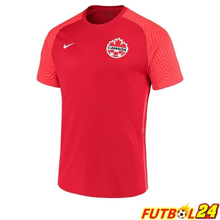 Camisetas De Futbol Canada Primera Roja Copa del mundo 2022