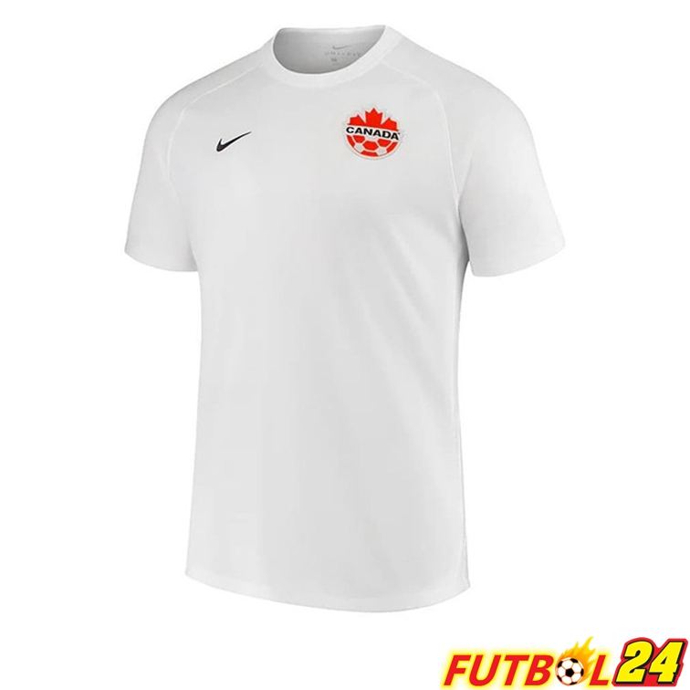 Camisetas De Futbol Canada Segunda Blanco Copa del mundo 2022