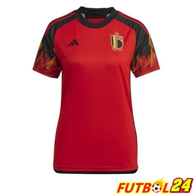 Camisetas De Futbol Belgica Mujer Primera Rojo 22/23