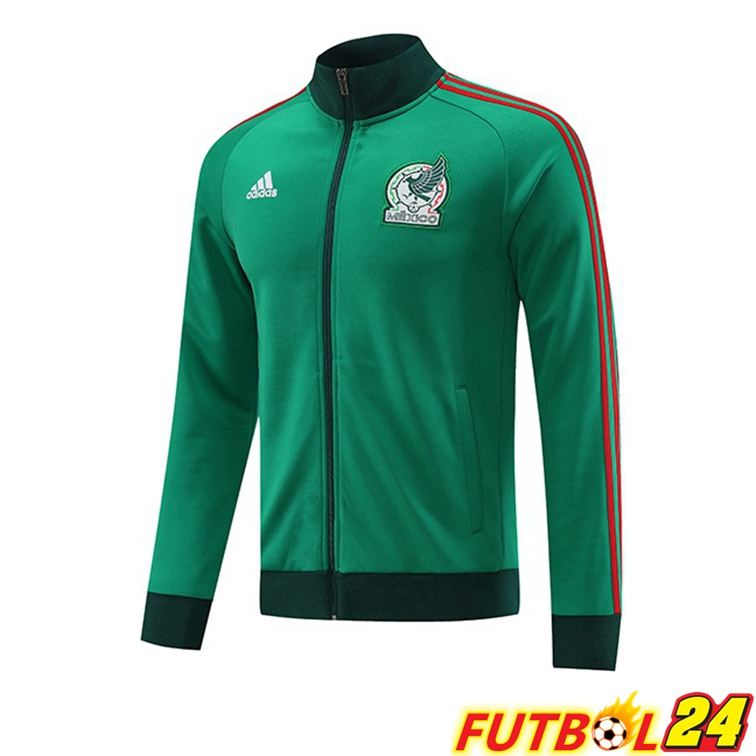 Chaquetas Futbol Mexico Verde 22/23