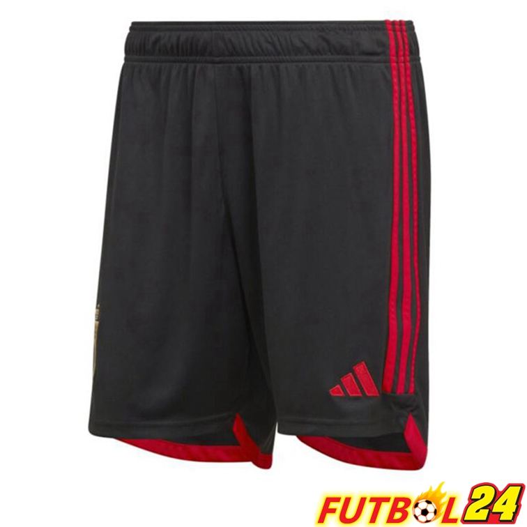 Cortos De Futbol Belgica Primera Negro 22/23