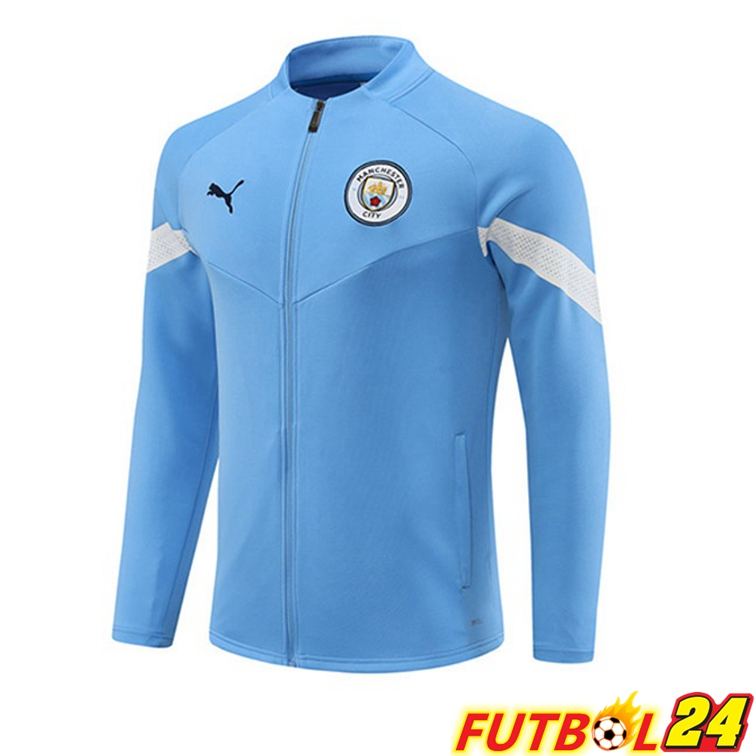 Chaquetas Futbol Manchester City Azul 22/23