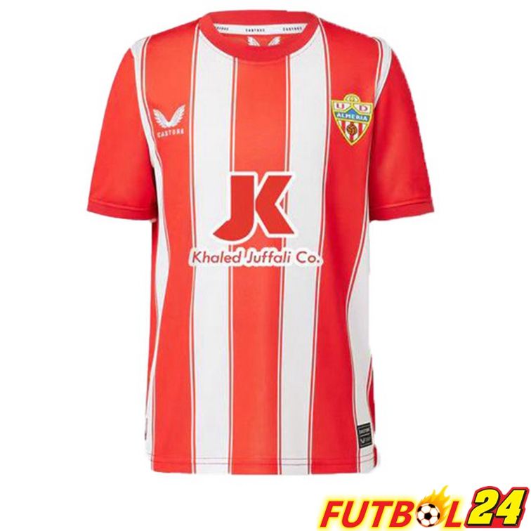 Camisetas De Futbol UD Almeria Primera Rojo Blanco 22/23