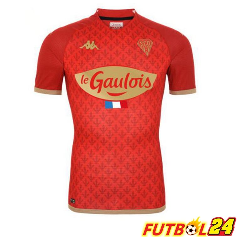 Camisetas De Futbol Angers SCO Tercera Rojo 22/23