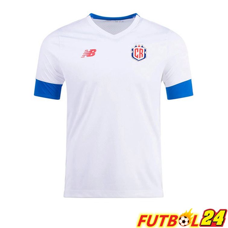 Camisetas De Futbol Costa Rica Segunda Blanco Copa Del Mundo 2022