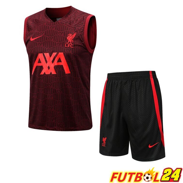 Chaleco De Futbol FC Liverpool + Shorts Rojo 22/23