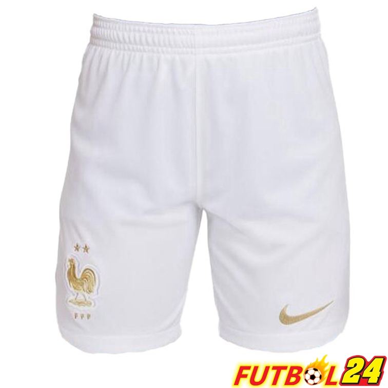Cortos De Futbol Francia Primera Blanco 22/23