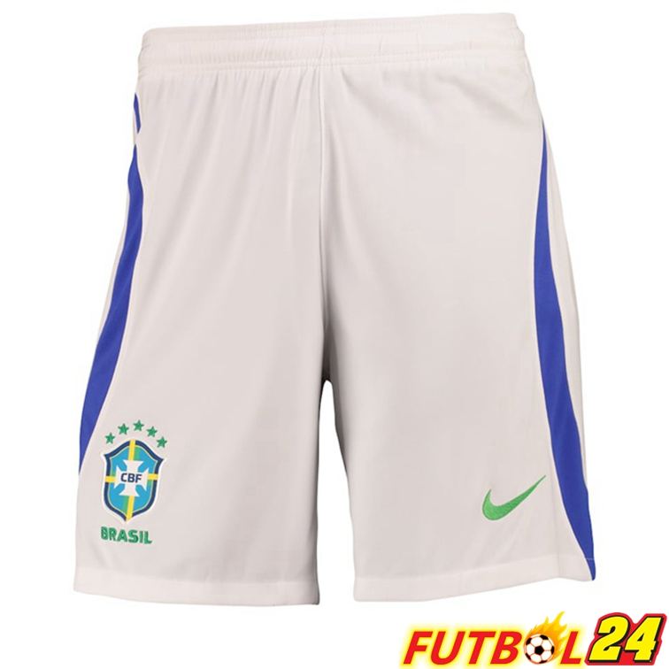 Cortos De Futbol Brasil Segunda Blanco 22/23