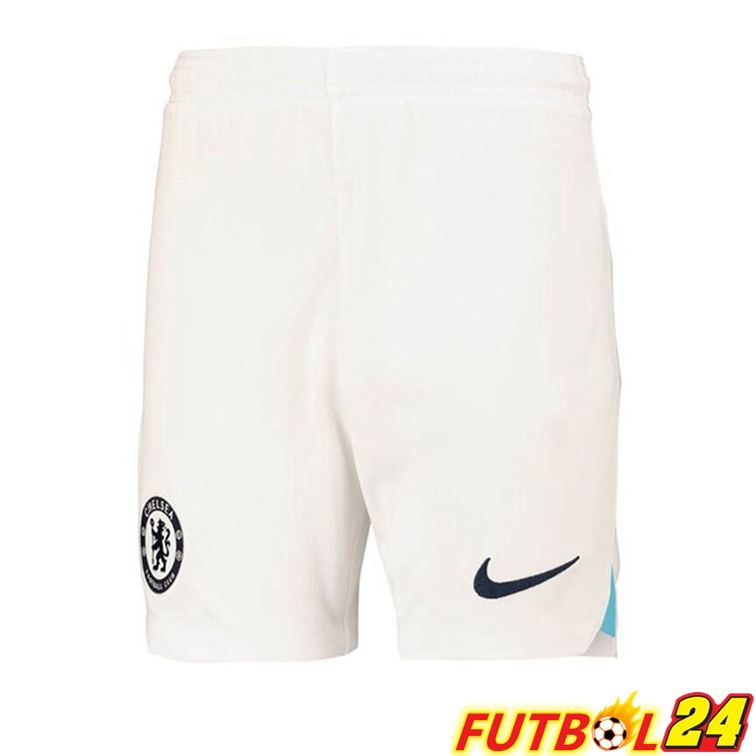 Cortos De Futbol FC Chelsea Segunda Blanco 22/23