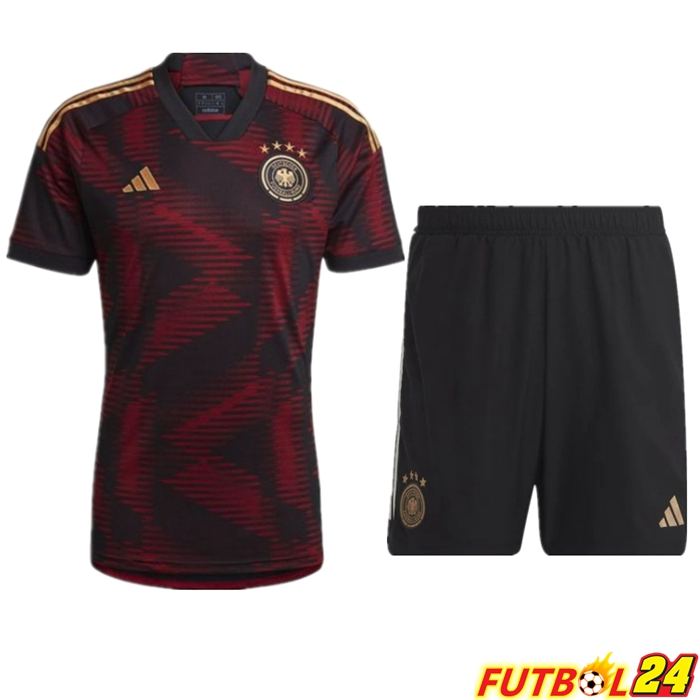Camisetas Alemania Segunda + Cortos Copa Del Mundo 2022