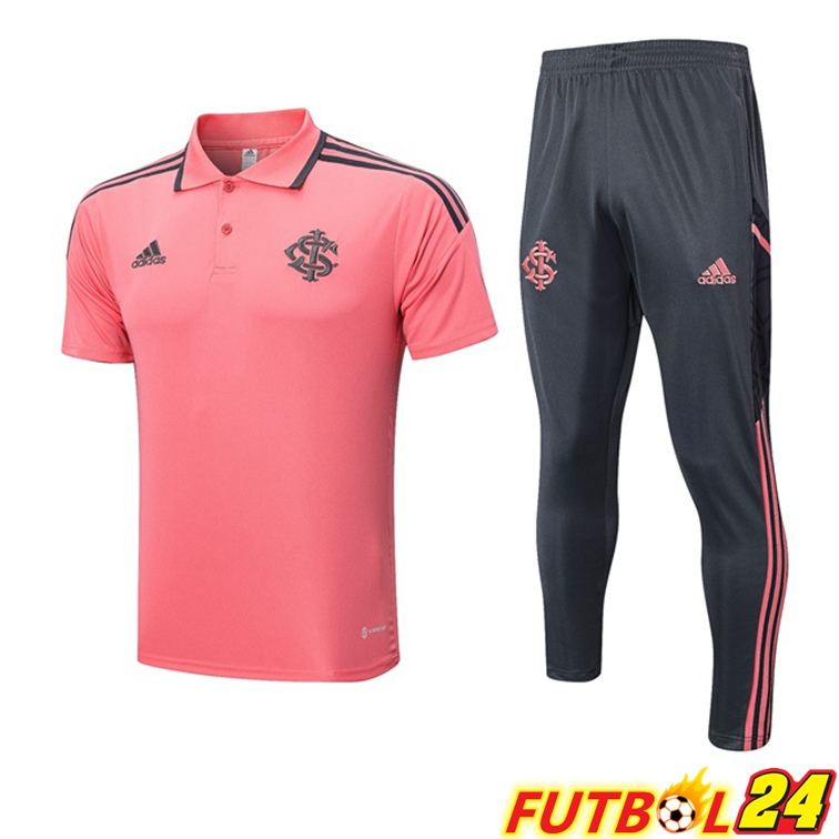 Camiseta Polo SC Internacional + Pantalones Rosado 2022/2023