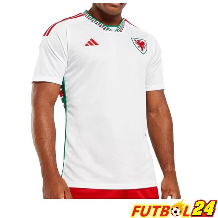 Camisetas De Futbol Gales Segunda Blanco 2022/2023
