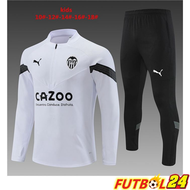 Chandal Equipos De Futbol Valencia CF Ninos Blanco 2022/2023