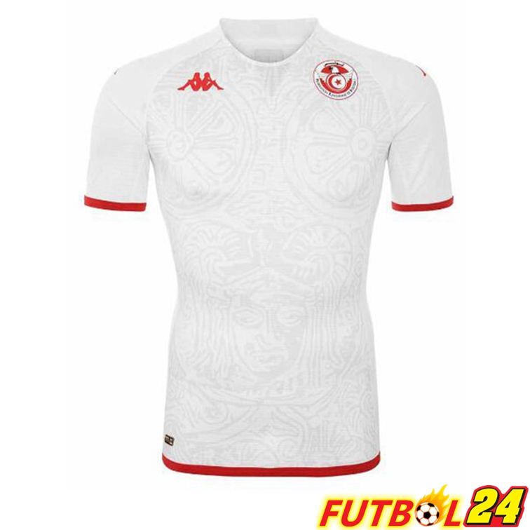 Camisetas De Futbol Túnez Segunda Blanco 2022/2023