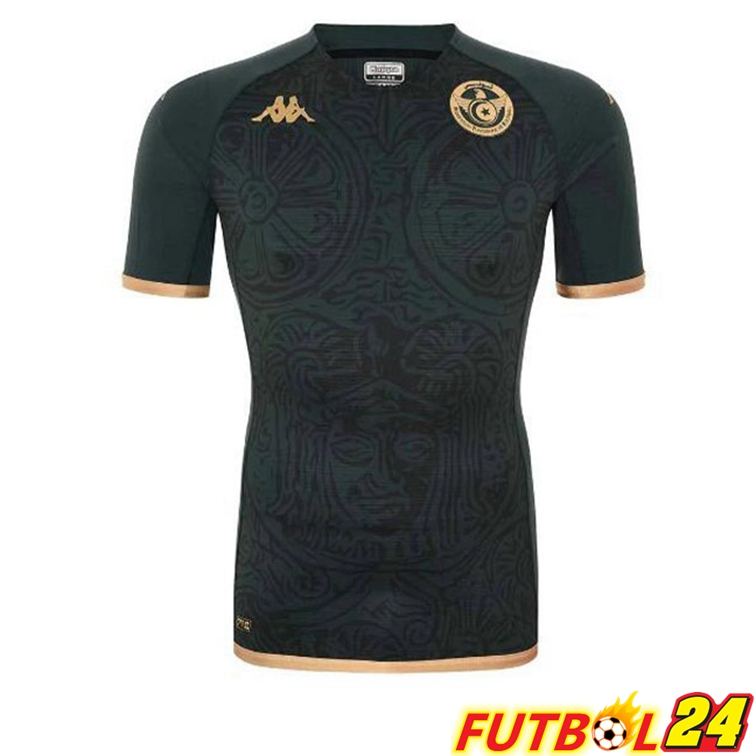 Camisetas De Futbol Túnez Tercera Negro Copa Del Mundo 2022