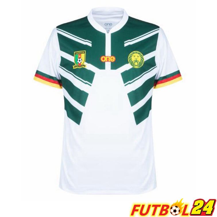 Camisetas De Futbol Camerún Segunda Blanco Verde 2022/2023