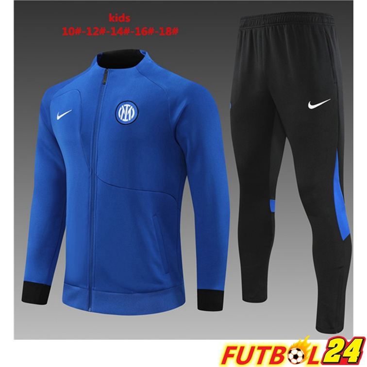 Chandal Equipos De Futbol - Chaqueta Inter Milan Ninos Azul 2022/2023