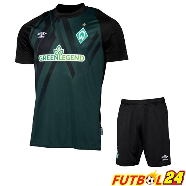 Camisetas De Futbol SV Werder Bremen Ninos Tercera Negro 2022/2023