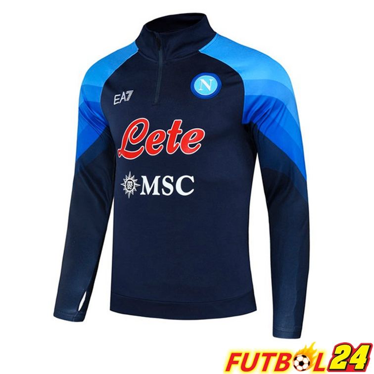 Sudadera De Entrenamiento SSC Napoli Azul 2022/2023