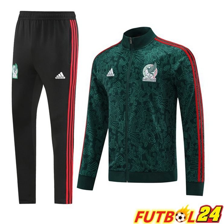 Chandal Equipos De Futbol - Chaqueta México Verde 2022/2023