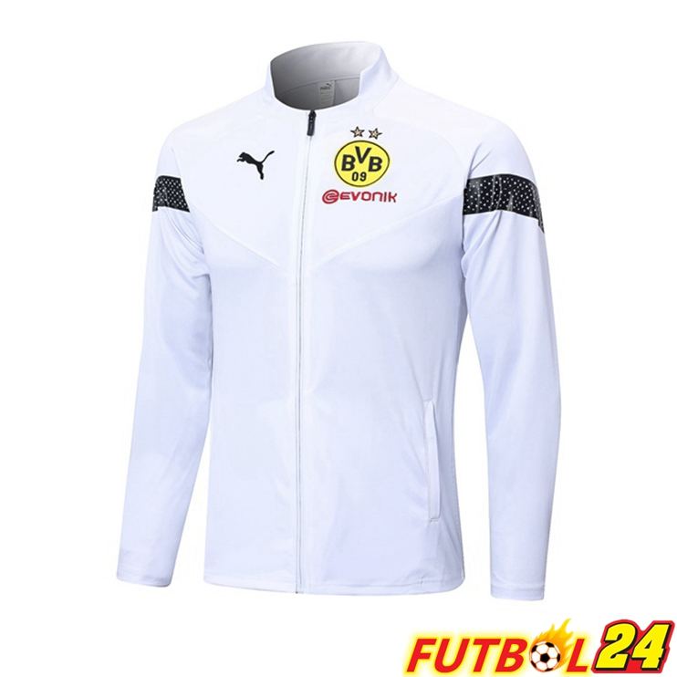 Chaquetas Futbol Dortmund BVB Blanco 2022/2023