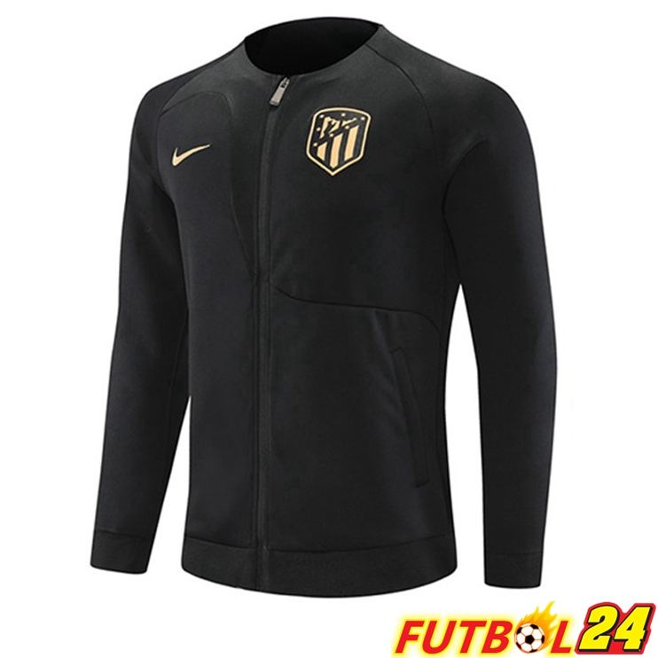 Chaquetas Futbol Atletico Madrid Negro 2022/2023