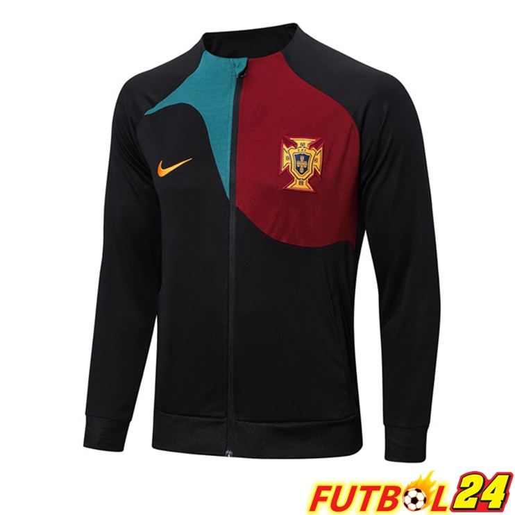 Chaquetas Futbol Portugal Negro 2022/2023