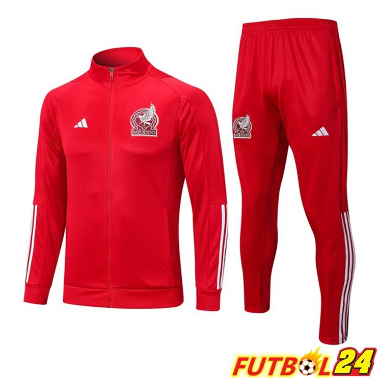 Chandal Equipos De Futbol - Chaqueta México Rojo 2023/2024