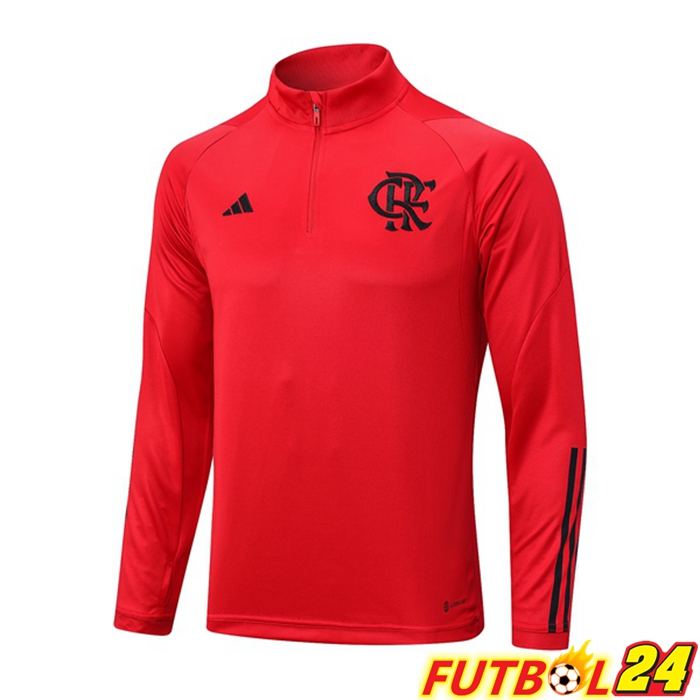 Sudadera De Entrenamiento Flamengo Rojo 2023/2024