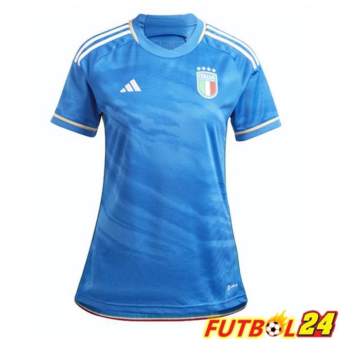 Camisetas De Futbol Italia Mujer Primera Azul 2023/2024