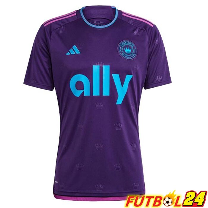 Camisetas De Futbol Charlotte FC Segunda Púrpura 2023/2024
