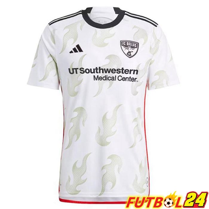 Camisetas De Futbol FC Dallas Segunda Blanco 2023/2024