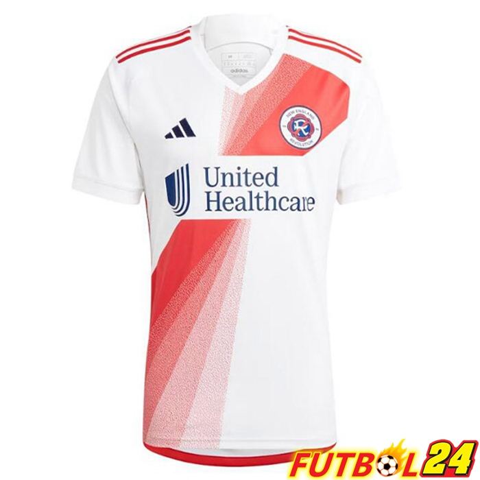 Camisetas De Futbol New England Revolution Segunda Blanco 2023/2024