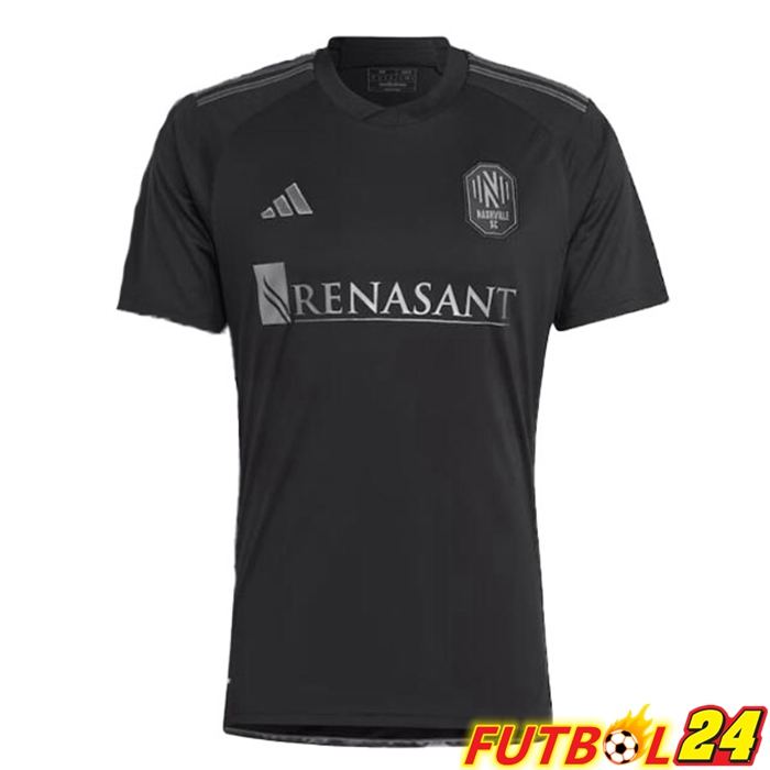Camisetas De Futbol Nashville SC Segunda Negro 2023/2024