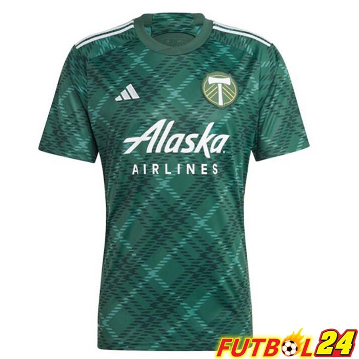 Camisetas De Futbol Portland Timbers Primera Verde 2023/2024