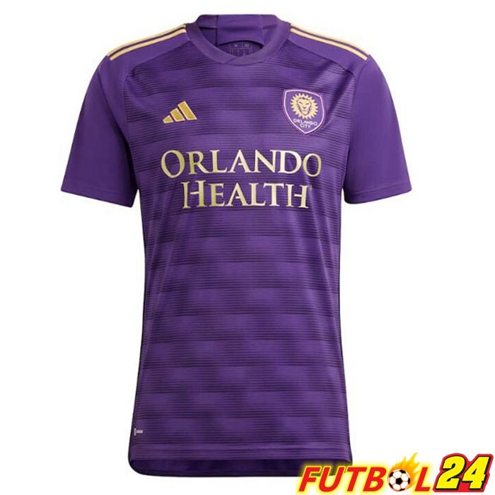Camisetas De Futbol Orlando City SC Primera Púrpura 2023/2024