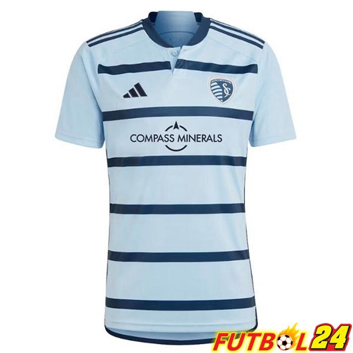 Camisetas De Futbol Sporting Kansas City Primera Azul 2023/2024