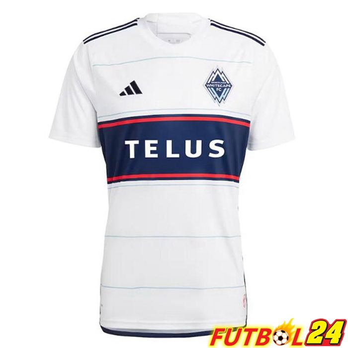 Camisetas De Futbol Vancouver Whitecaps Primera Blanco 2023/2024