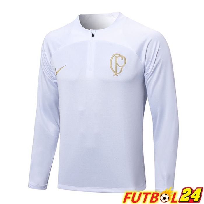 Sudadera De Entrenamiento Corinthians Blanco 2023/2024