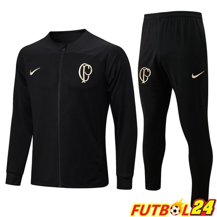 Chandal Equipos De Futbol - Chaqueta Corinthians Negro 2023/2024