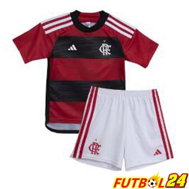 Camisetas De Futbol Flamengo Ninos Primera Rojo 2023/2024