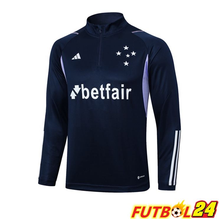 Sudadera De Entrenamiento Cruzeiro EC Azul Real 2023/2024