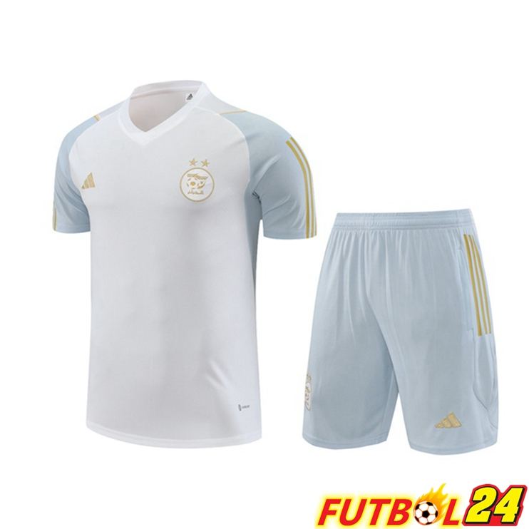 Camiseta Entrenamiento Argelia + Cortos Blanco 2023/2024