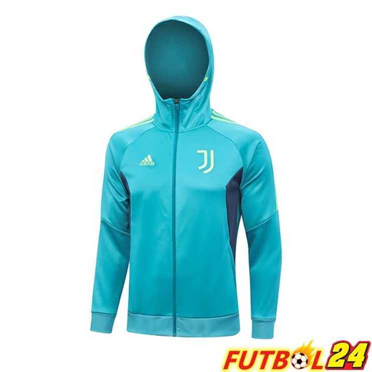Chaqueta Con Capucha Juventus Verde 2023/2024