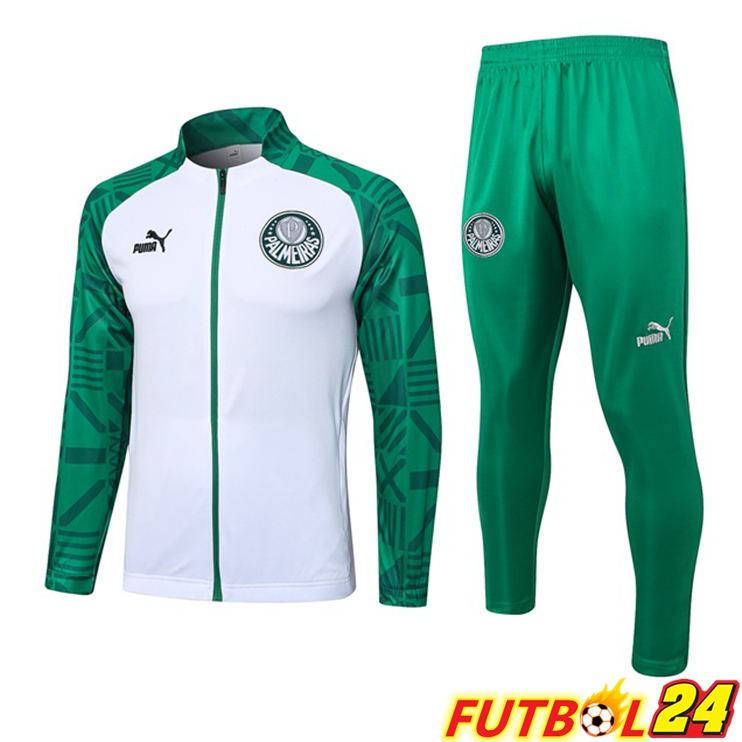 Chandal Equipos De Futbol - Chaqueta Palmeiras Blanco 2023/2024