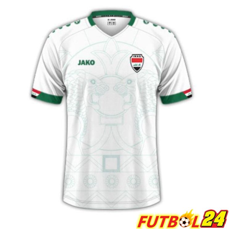 Camisetas De Futbol Irak Segunda Blanco 2023/2024