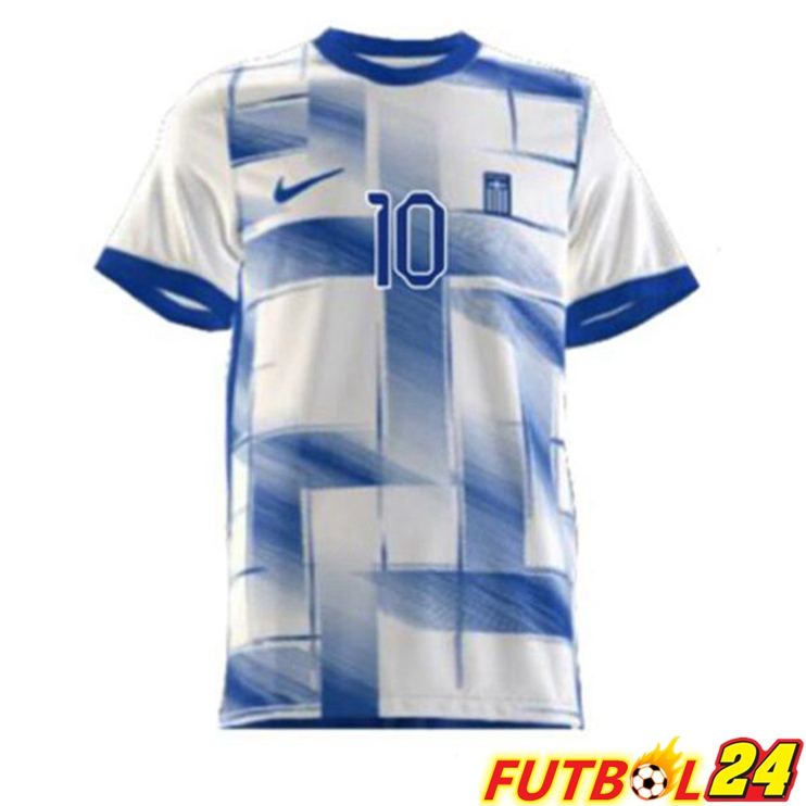 Camisetas De Futbol Grecia Primera Azul Blanco 2023/2024